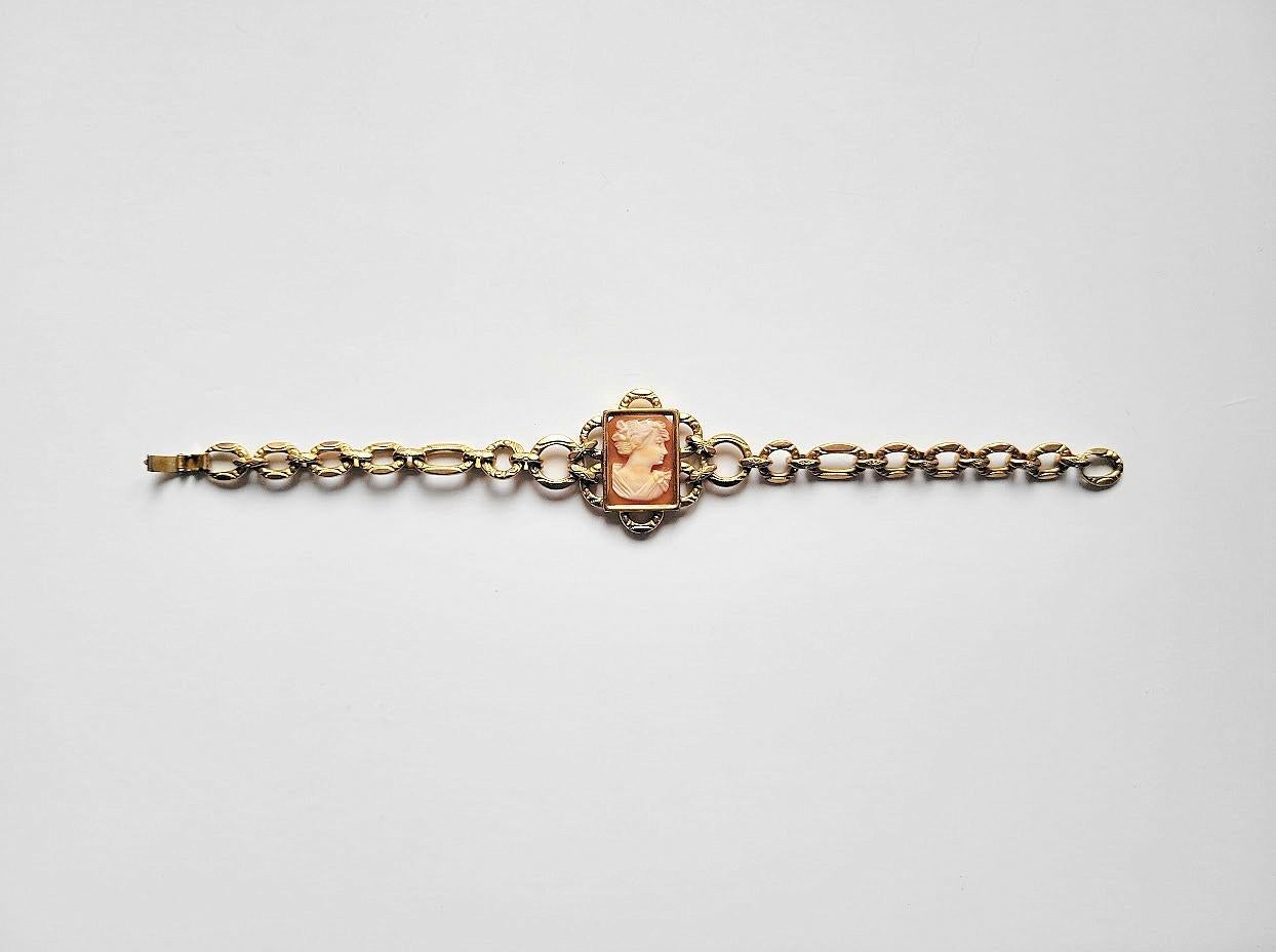 Vintage Kamee-Armband (Art nouveau)