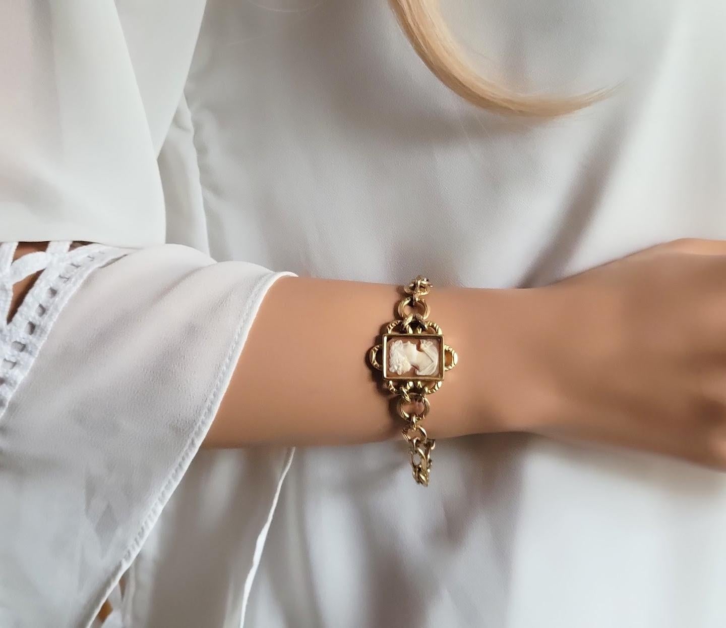 Vintage Kamee-Armband 1