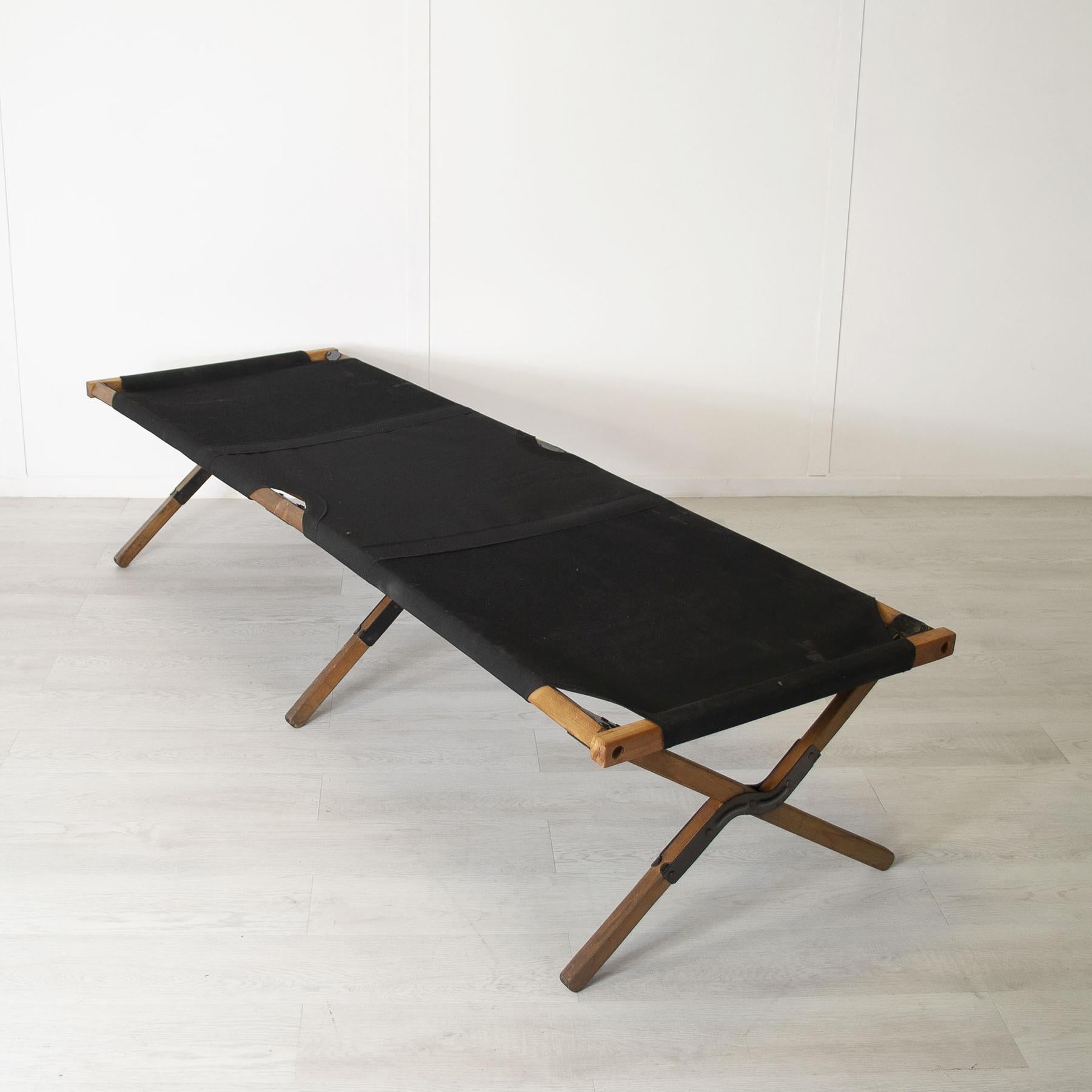 Vintage camp bed online