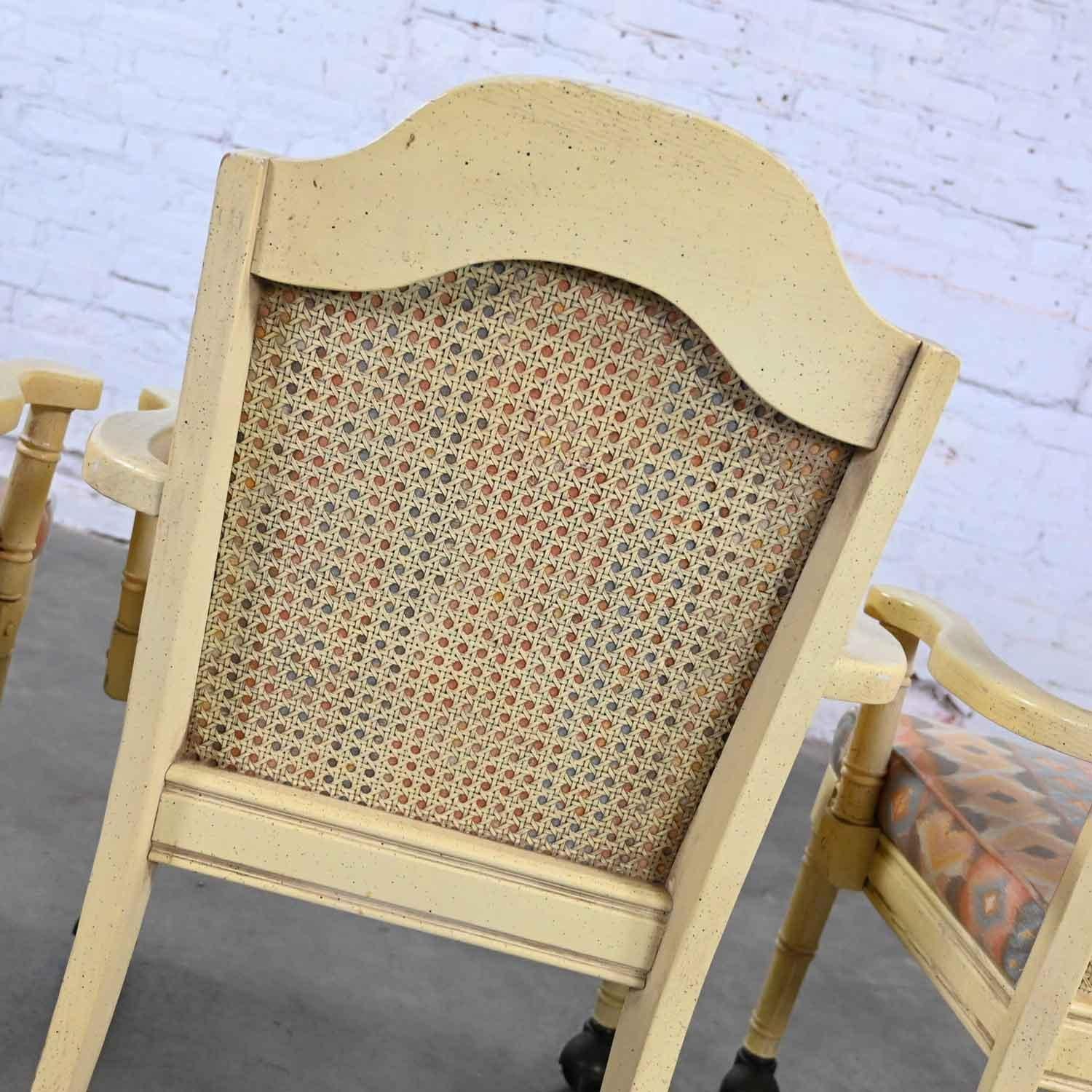 vintage campaign chairs