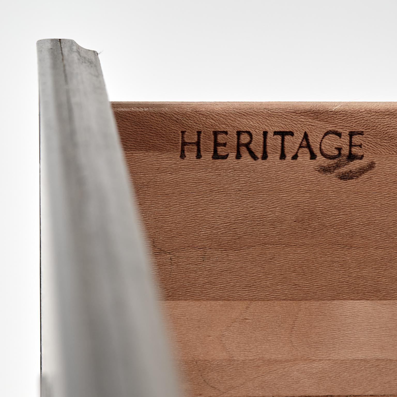 Vintage Campaigner Stil Kommode oder Dresser von Heritage (Messing) im Angebot
