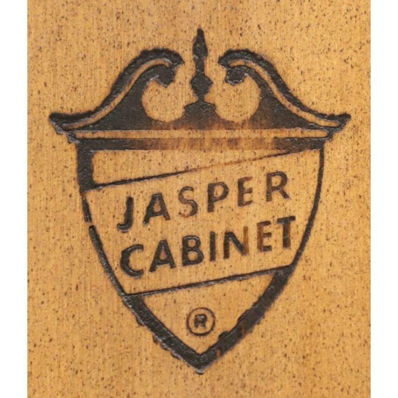 Campaign Style Curio Cabinet by JASPER CABINET COMPANY - B 4