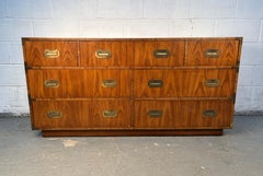 Vintage "Campaigner" Style Dresser by Dixie Furniture