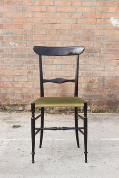 Vintage Campanino Chiavari chair by Gaetano Descalzi for Fratelli Levaggi 1950s