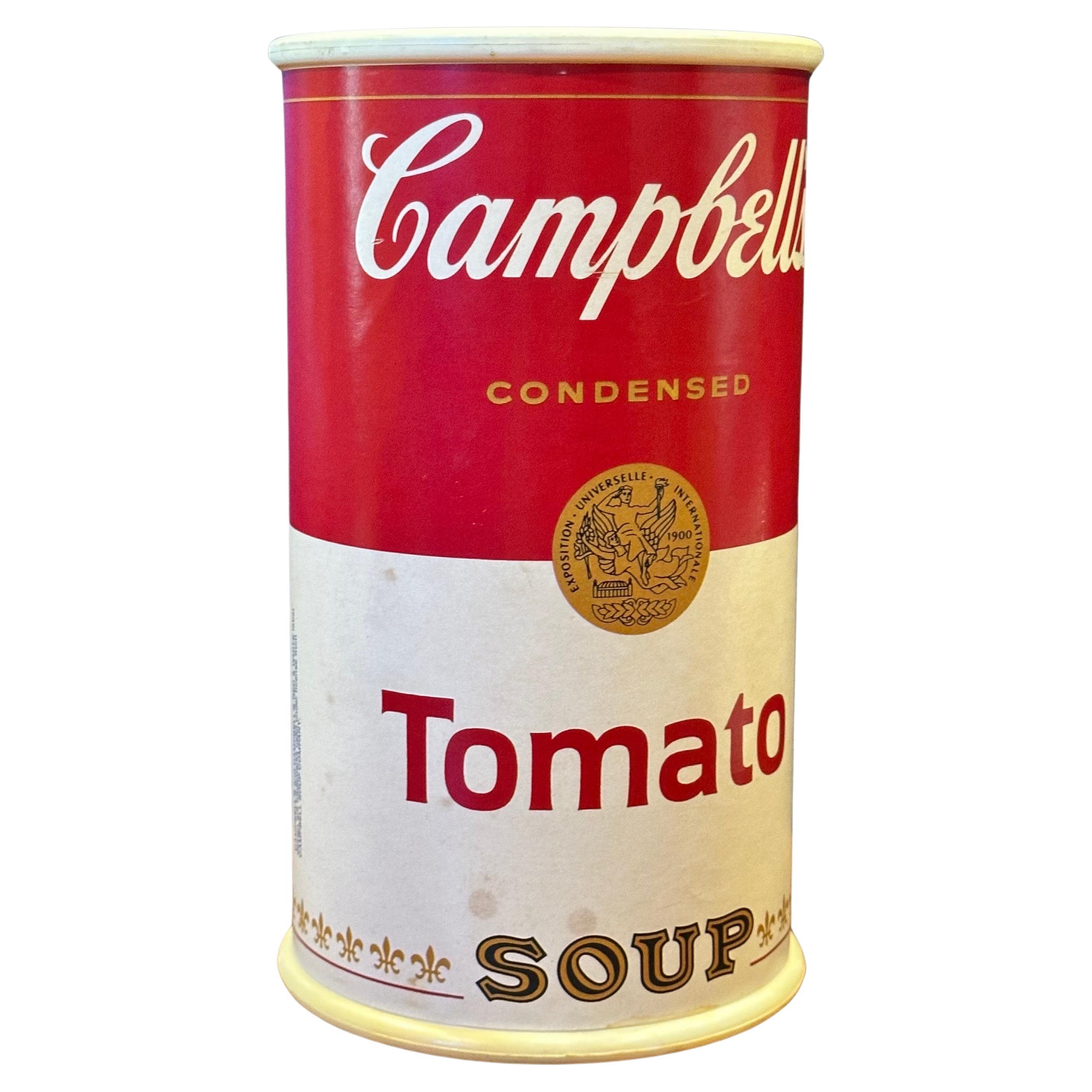 Bank „Campbell“ Tomaten-Suppendose“ im Vintage-Stil (Moderne der Mitte des Jahrhunderts) im Angebot