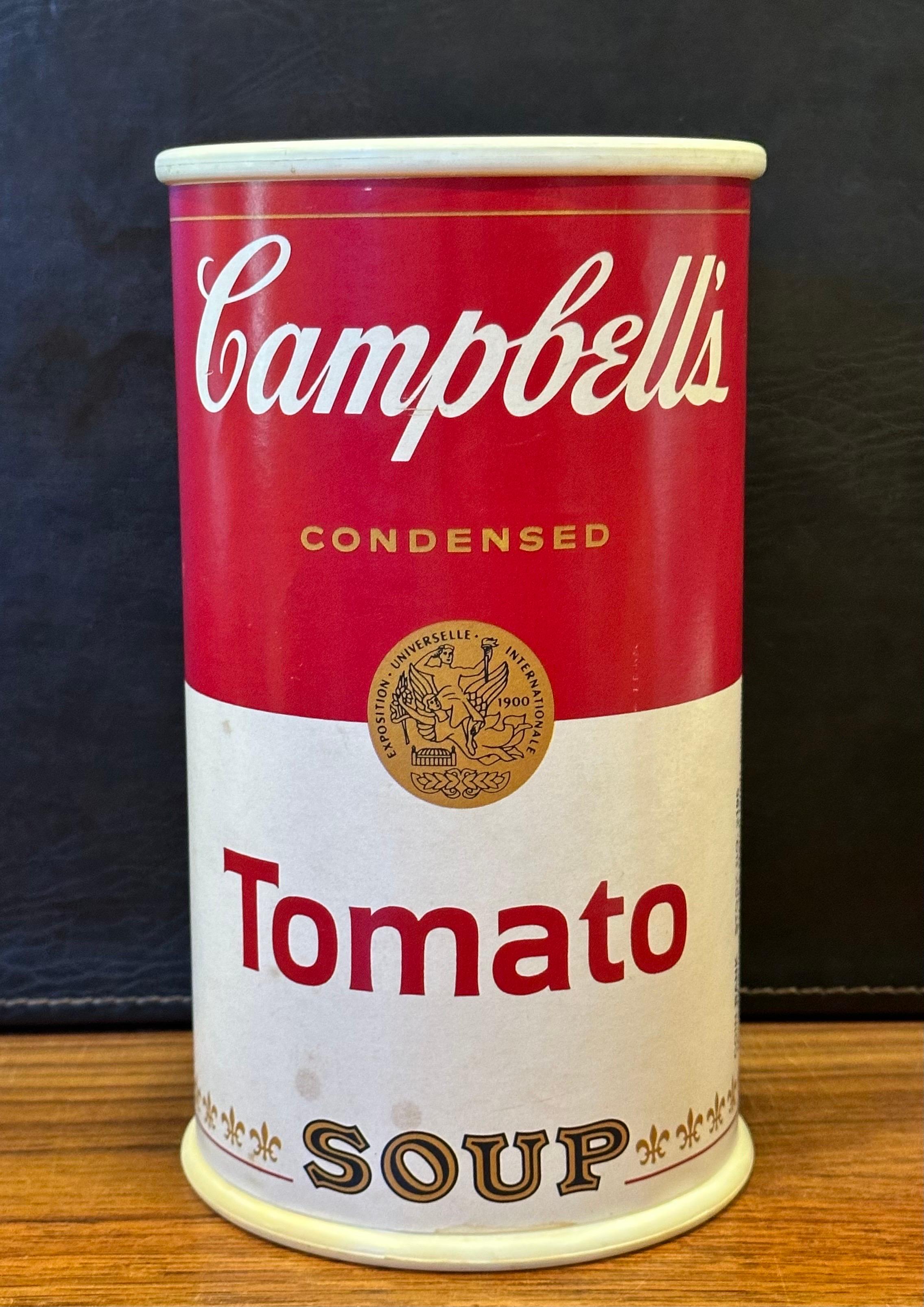 Bank „Campbell“ Tomaten-Suppendose“ im Vintage-Stil (20. Jahrhundert) im Angebot