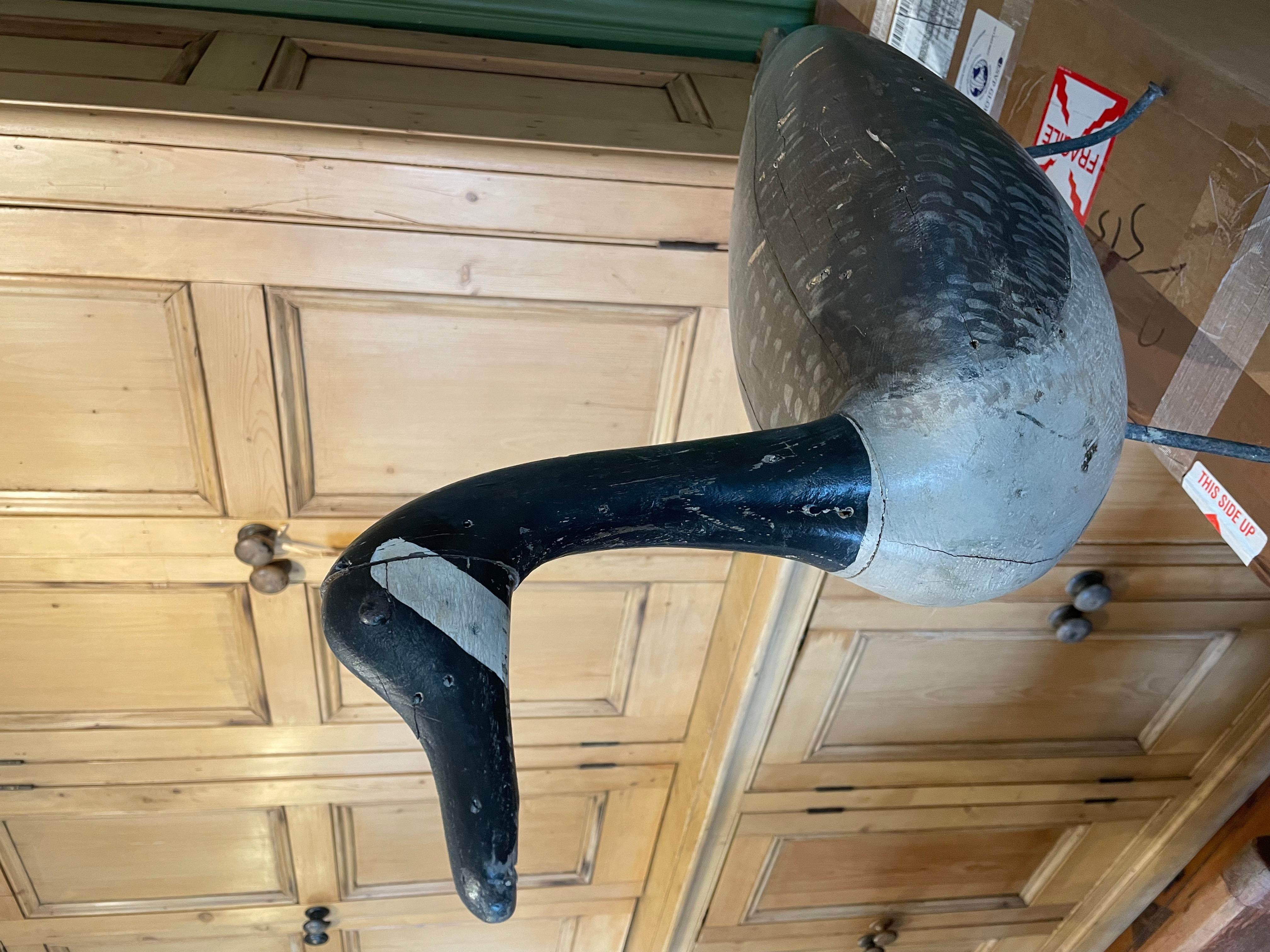 20th Century Vintage Canada Goose Decoy For Sale