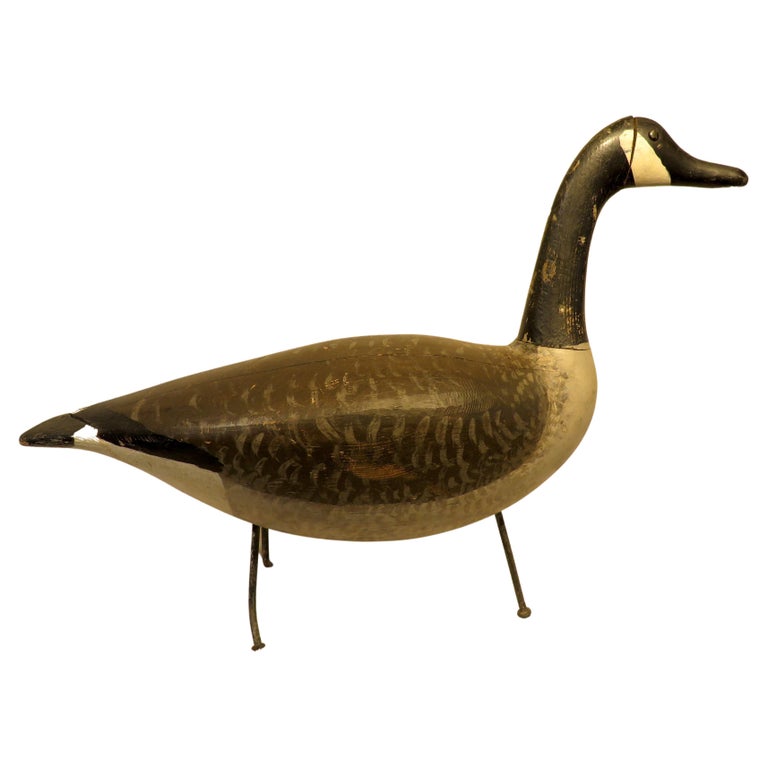 Vintage Canada Goose Decoy For Sale at 1stDibs