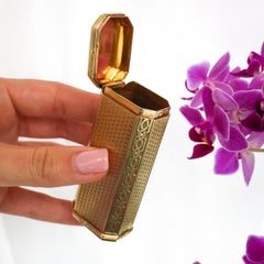 Vintage Canadian 14 Carat Gold Box, Circa 1935