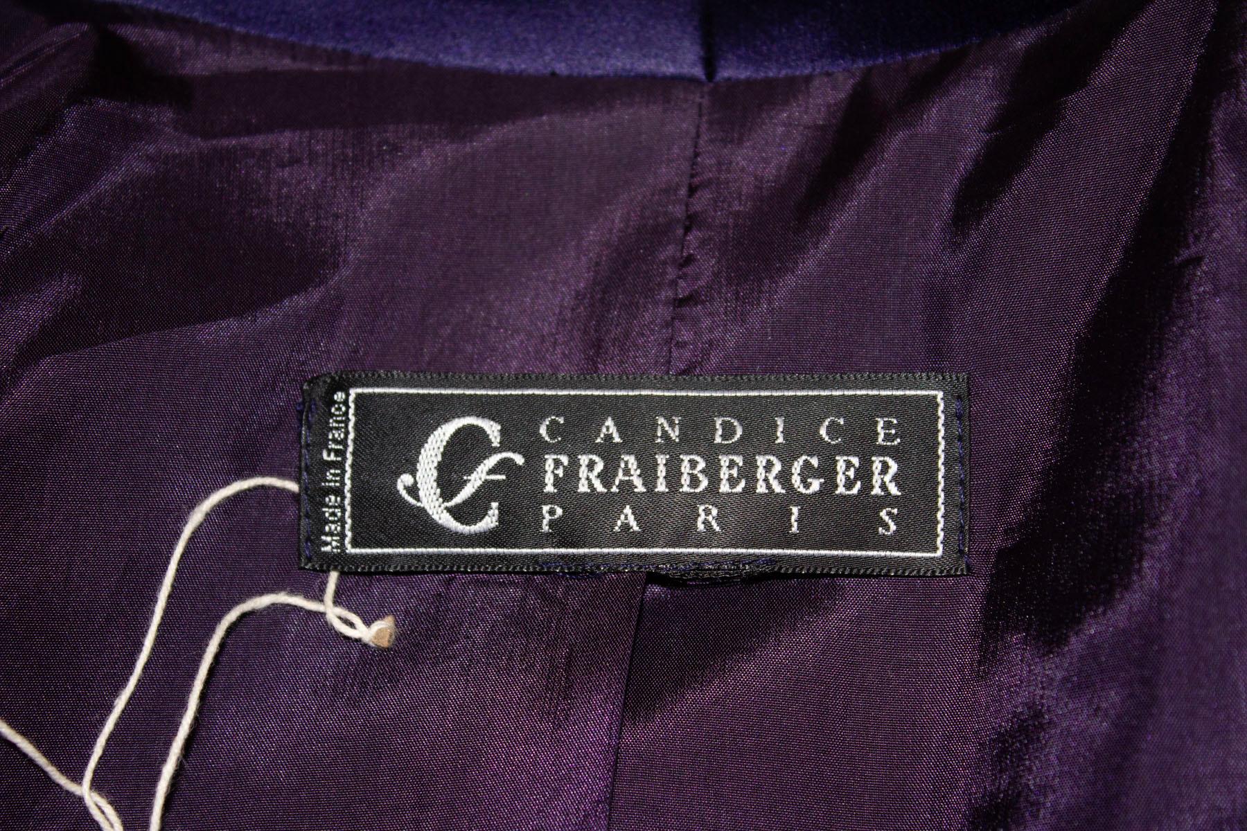 Women's Vintage Candice Fraiberger  Paris Vintage Dinner Pant Suit For Sale