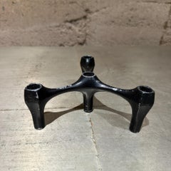 Vintage Candle Holder Cast Alluminum Mid Century Modern Laurids Longborg Era