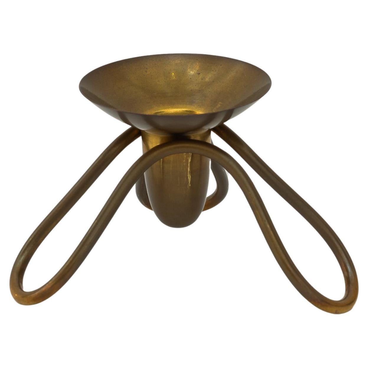 Bougeoir vintage viennois vers 1950