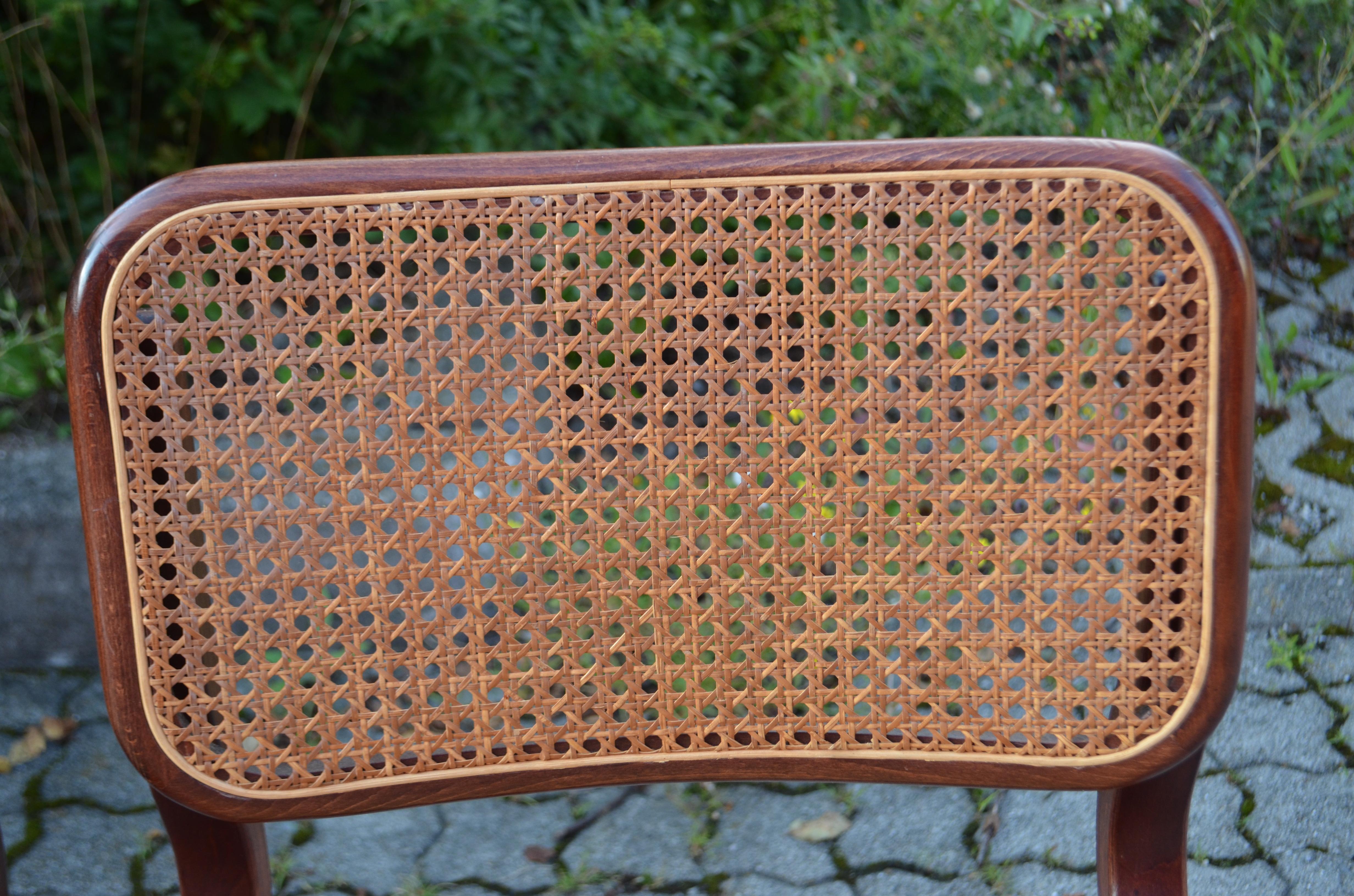Chaises de salle à manger en porte-à-faux cantilever vintage à la manière de Marcel Breuer, lot de 4 en vente 5