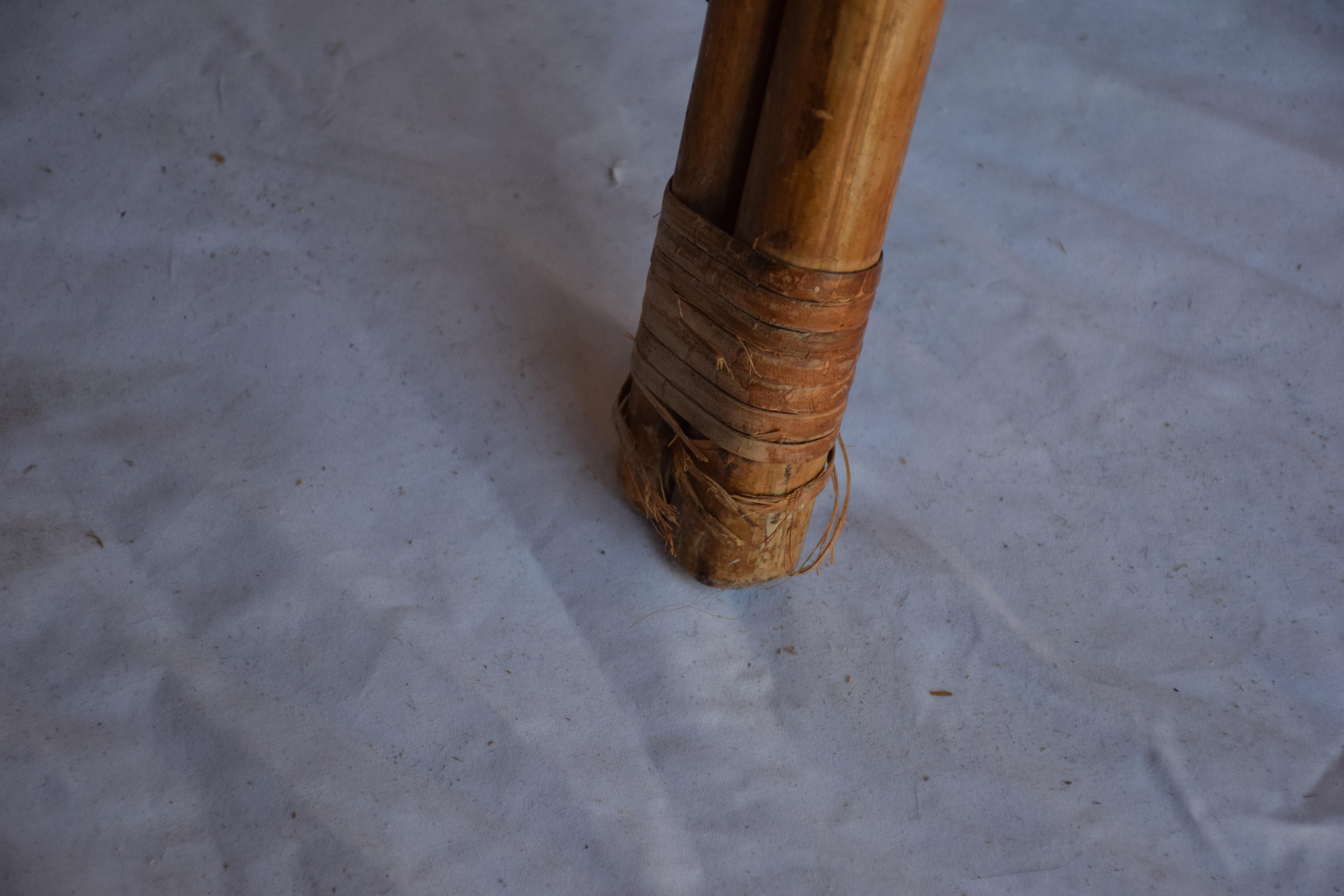 Vintage Cane Settee For Sale 4