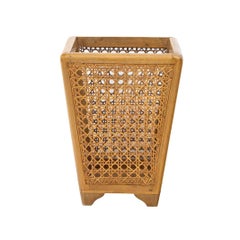 Vintage Papierkorb mit Kanister