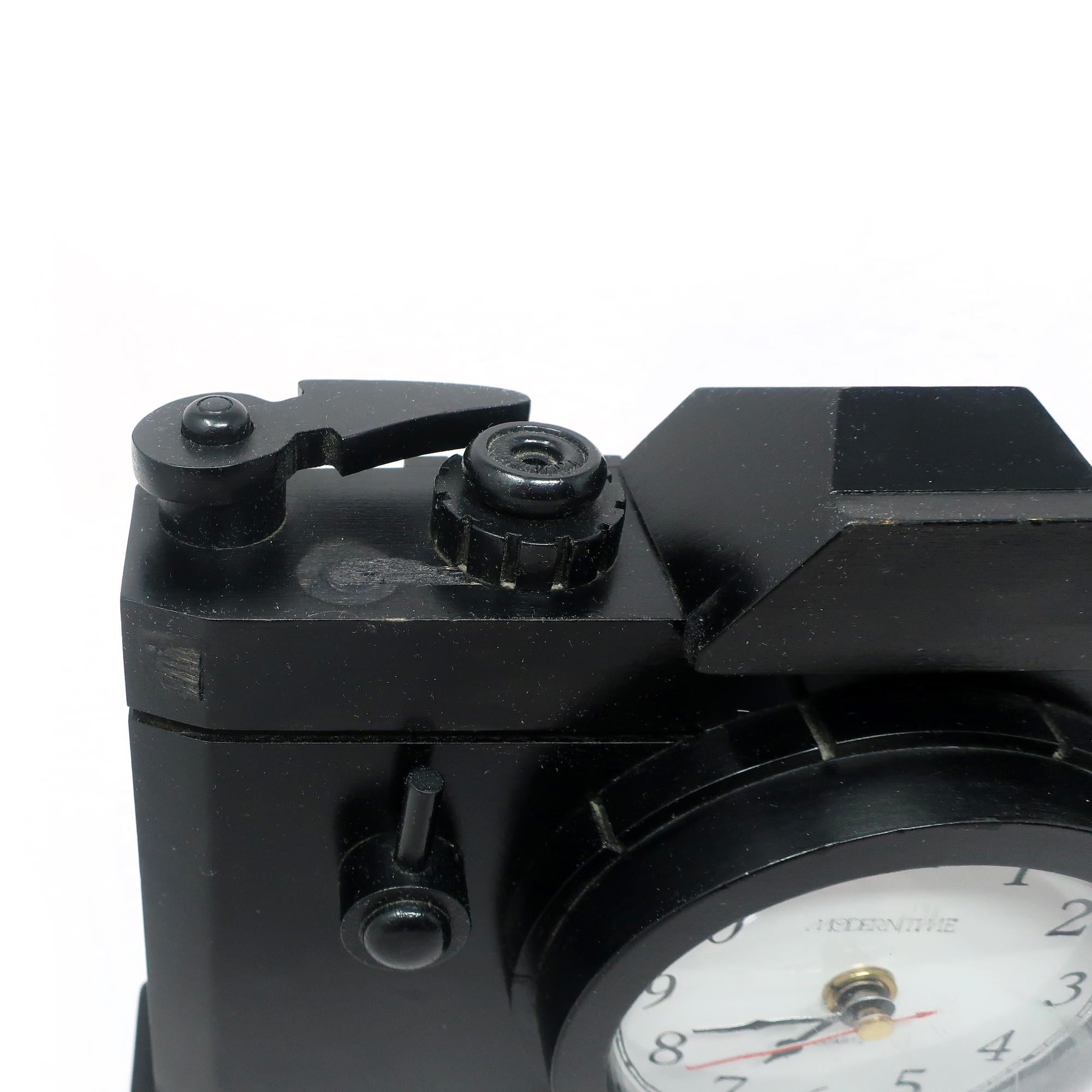 Post-Modern Vintage Canetti Camera Clock For Sale