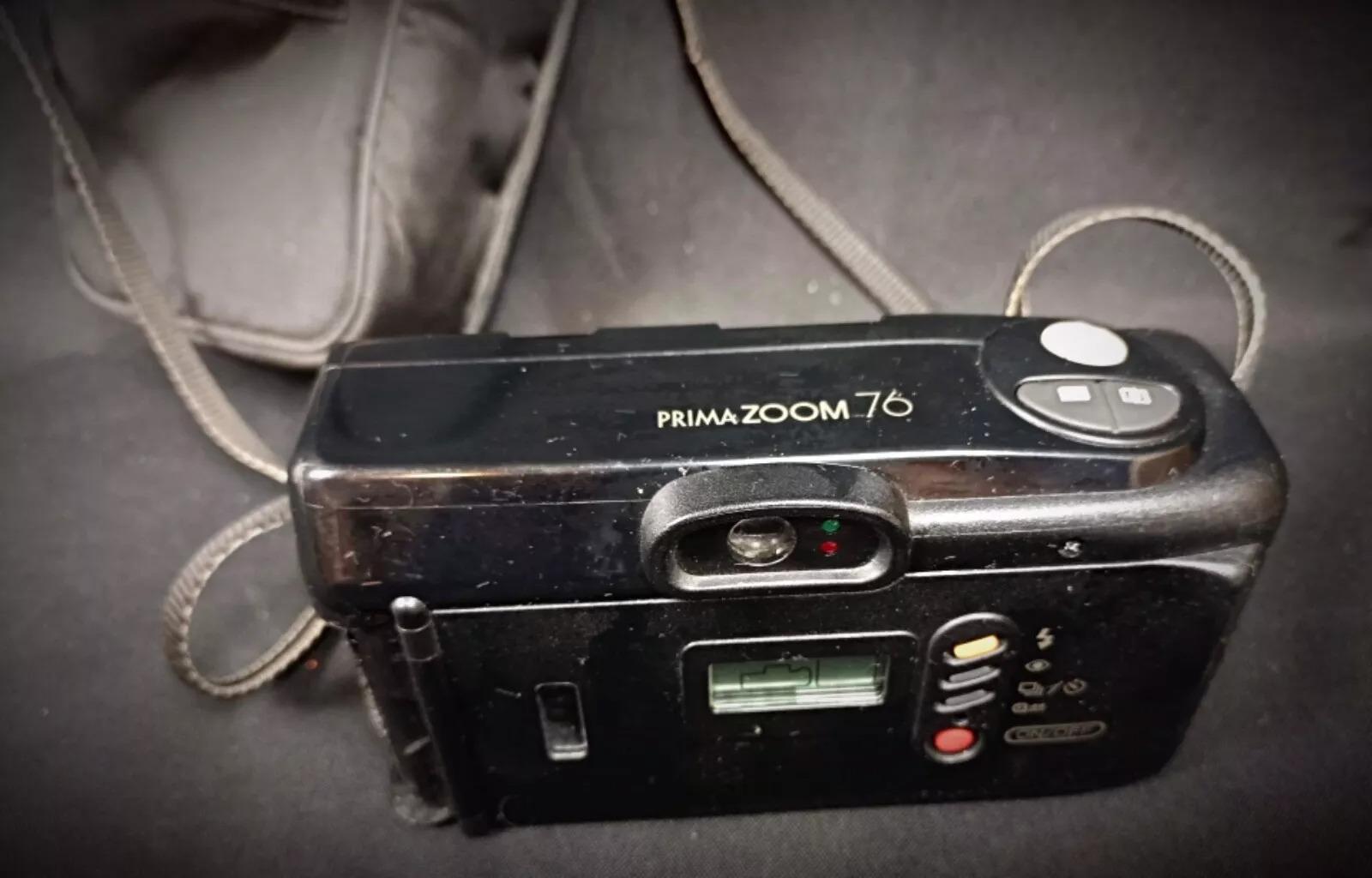 Cámara vintage Canon Prima Zoom 76 con objetivo 38-76 mm 1:3,8-7,2 - 2Y212 Imperio en venta