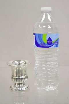 Canterbury Vintage Copa Trofeo Urna Pequeña Plateada Porta-Palillos