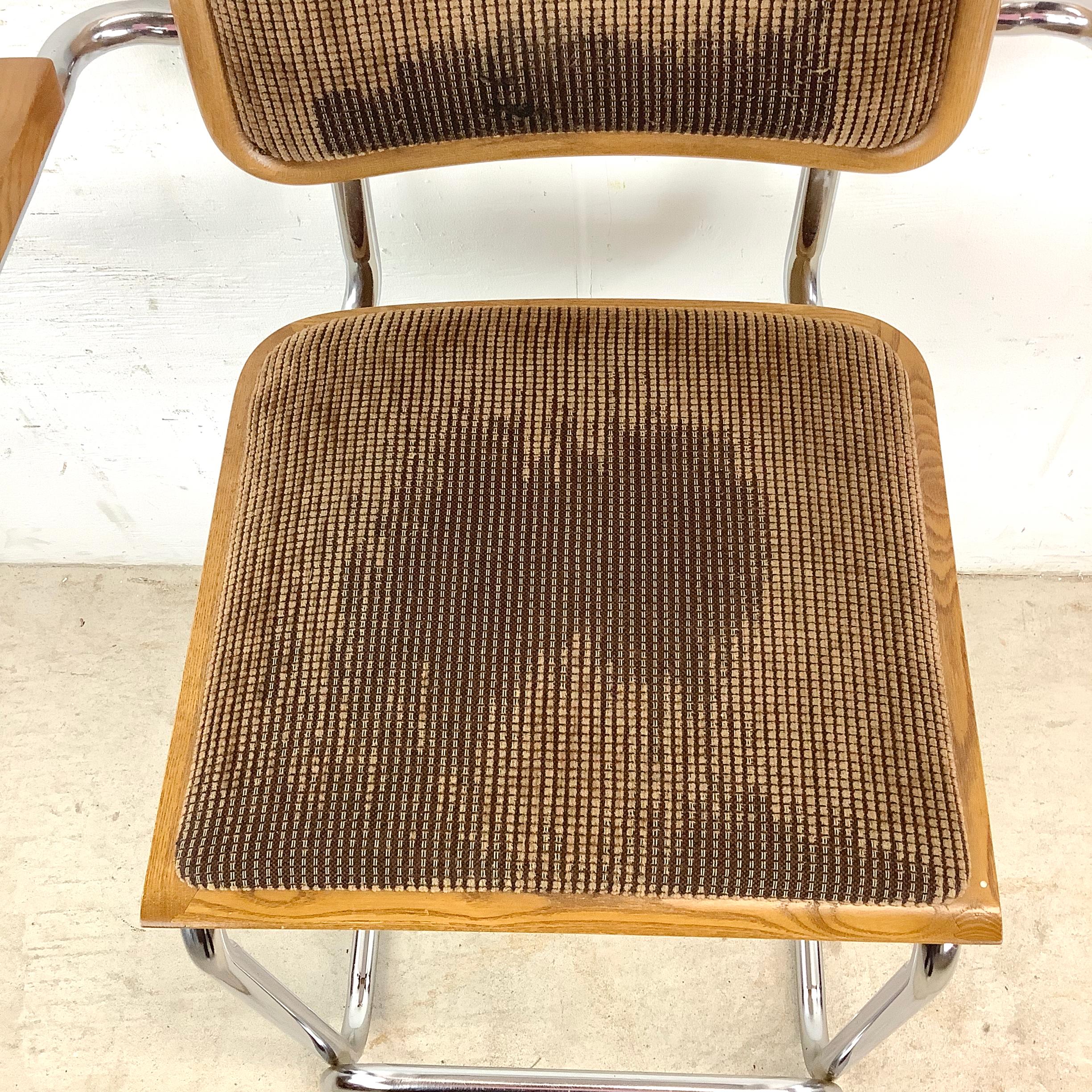 Taburete de bar voladizo vintage con reposabrazos Otro en venta