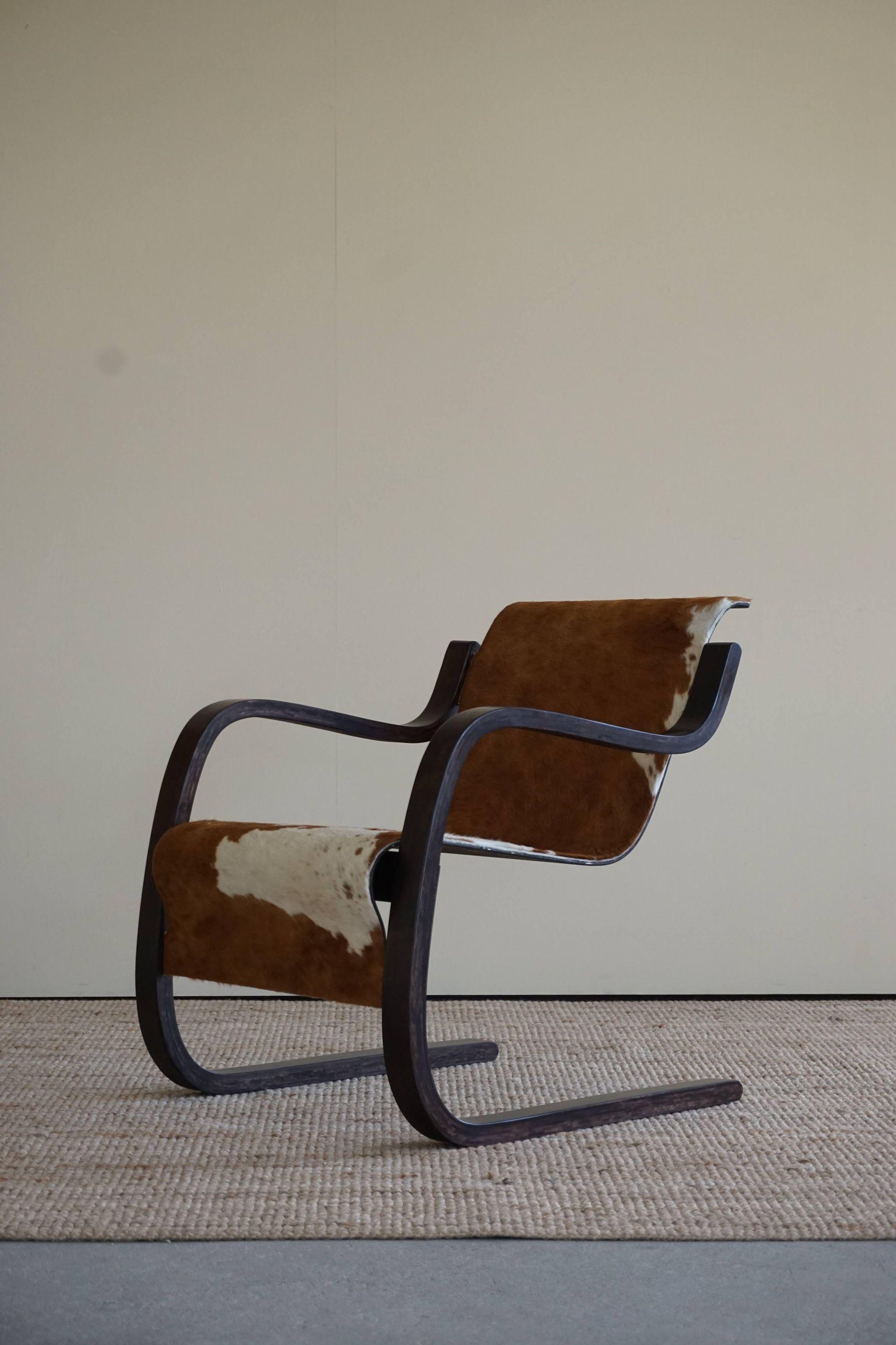 Vintage Cantilever Lounge Chair by Alvar Aalto, Model 31, Finland, Designed 30s 4