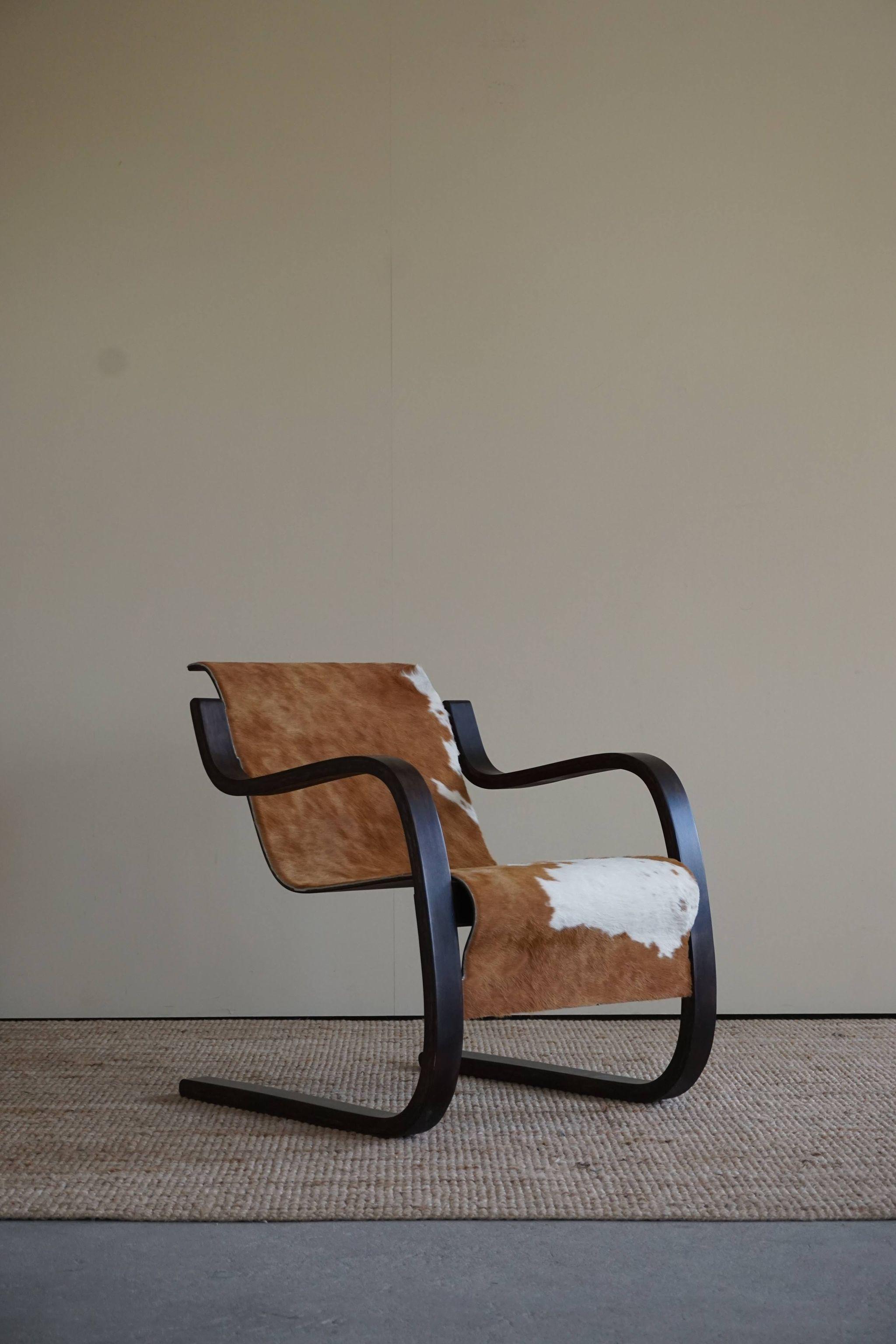 20th Century Vintage Cantilever Lounge Chair by Alvar Aalto, Model 31, Finland, Designed 30s