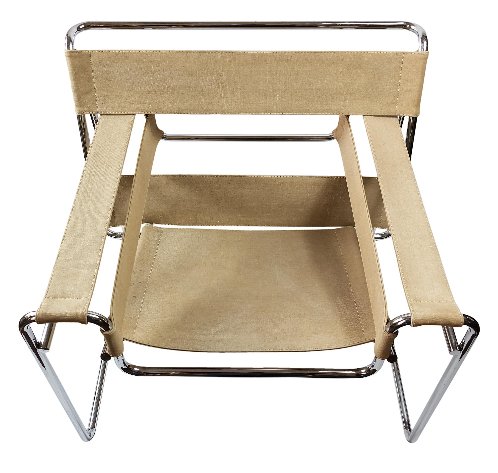 wassily chair canvas
