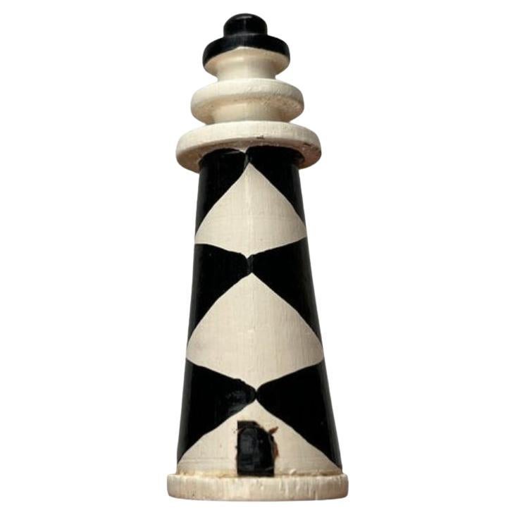 Objeto Deco Vintage Faro del Cabo Lookout, años 70