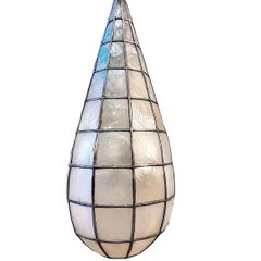 Vintage Capiz Lantern