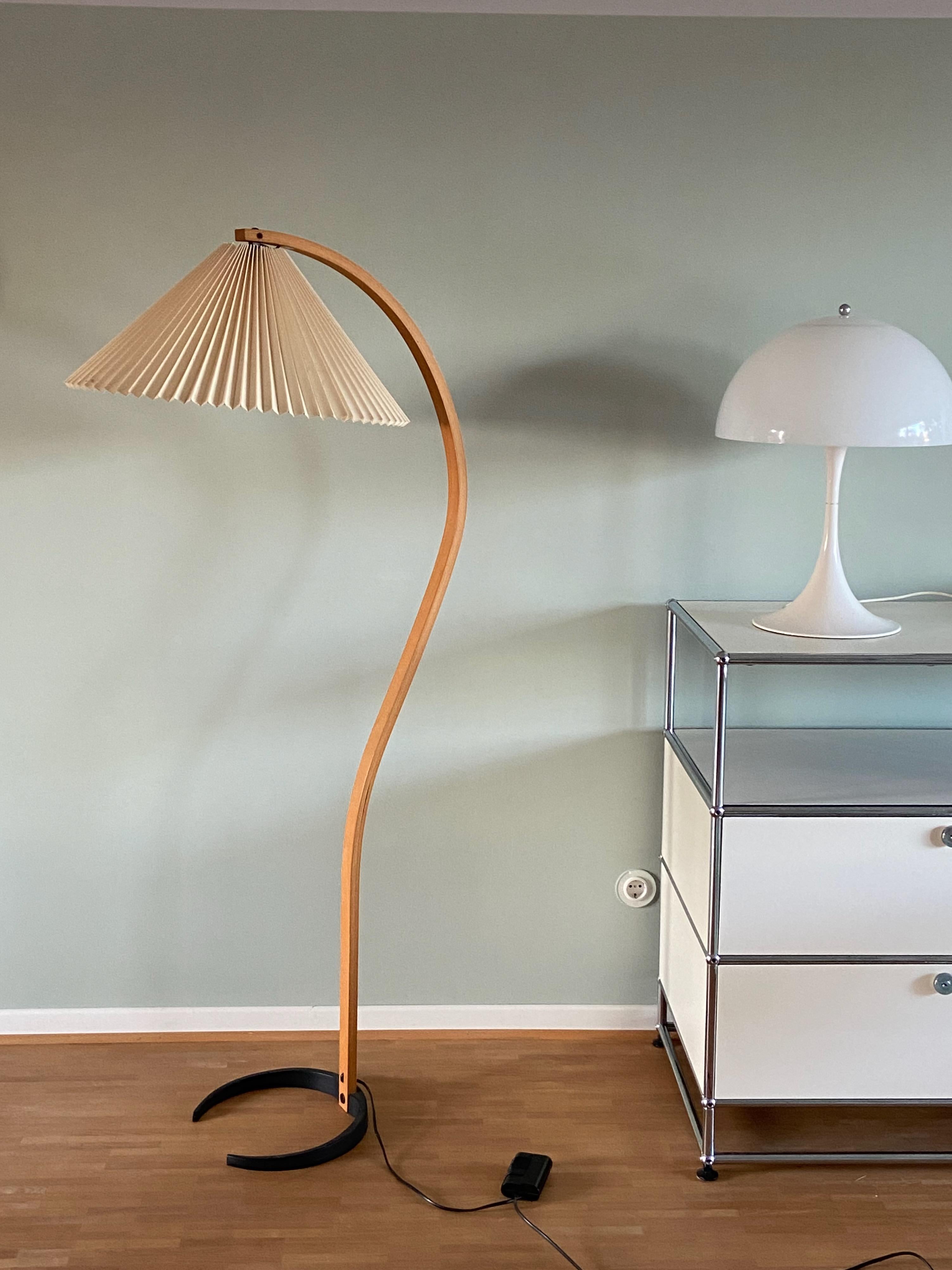 Metal Vintage Caprani Floor Lamp by Mads Caprani for Caprani Light, 1970s, Denmark