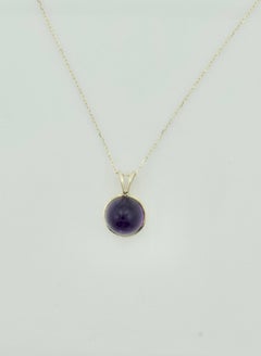 Vintage Captivating Amethyst und Gold Halskette CIRCA 1930's