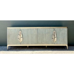 Vintage Caracole Leaf Credenza