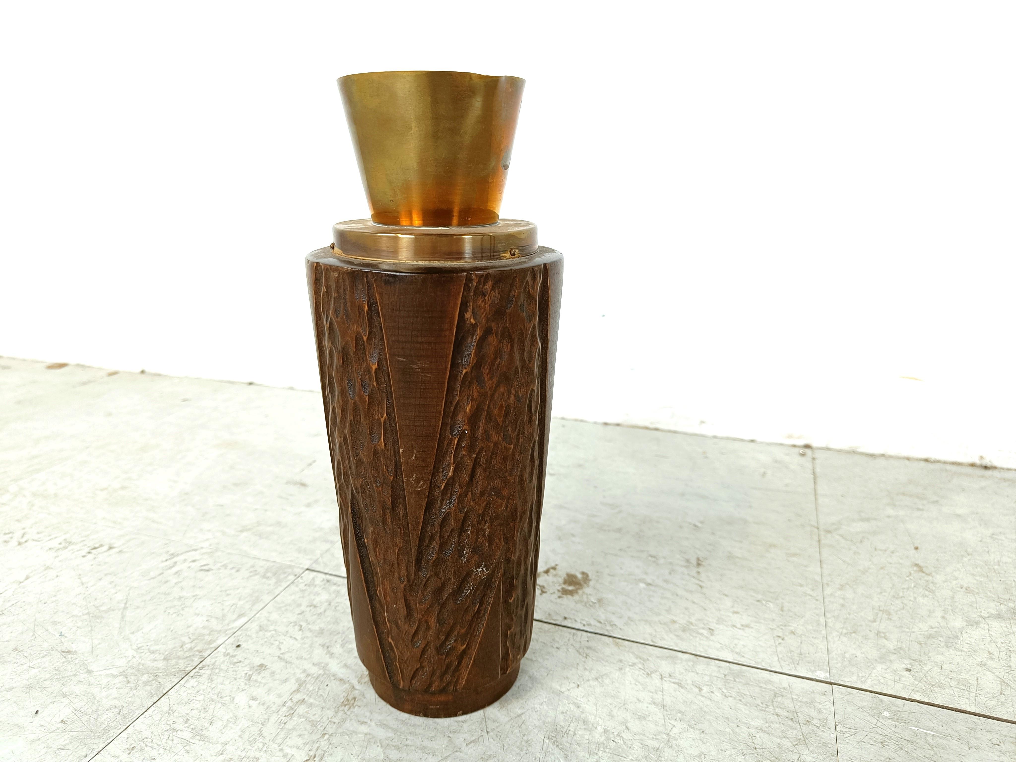 Vintage carafe by Aldo tura, 1960s In Excellent Condition For Sale In HEVERLEE, BE