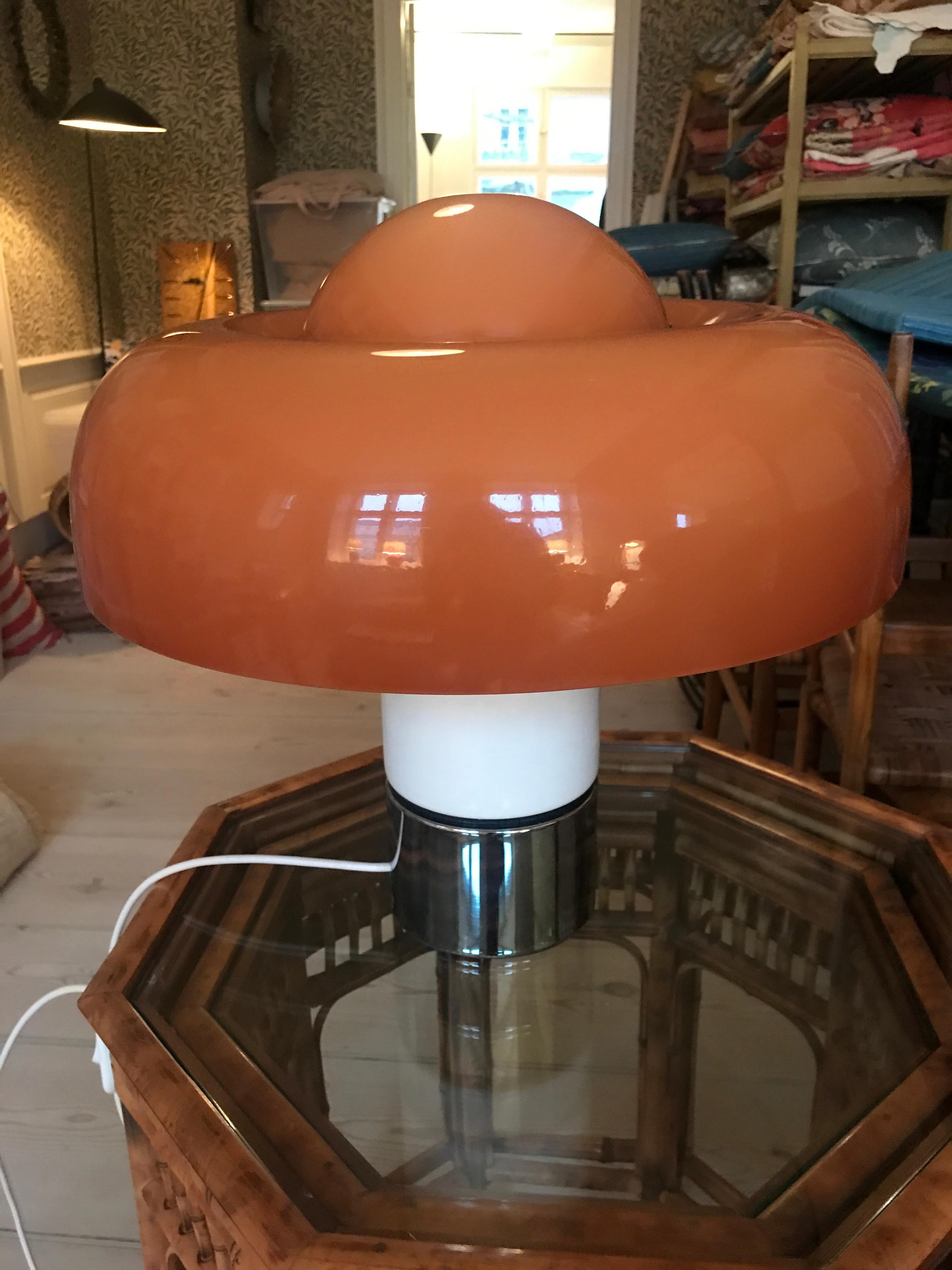 Painted Vintage Caramel Brumbury Table Lamp