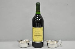 Vintage Carl Cohr Denmark Mid Century Modern Silver Plated Creamer & Sugar Bowl