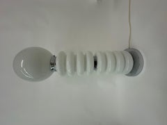 Vintage Carlo Nason for Mazegga Glass table lamp , 1960’s