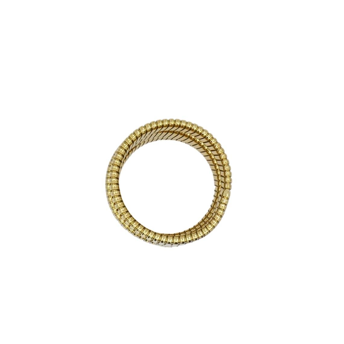 Vintage Carlo Weingrill - Bracciale a quattro file di tubogas in oro 18 ct. in vendita 2