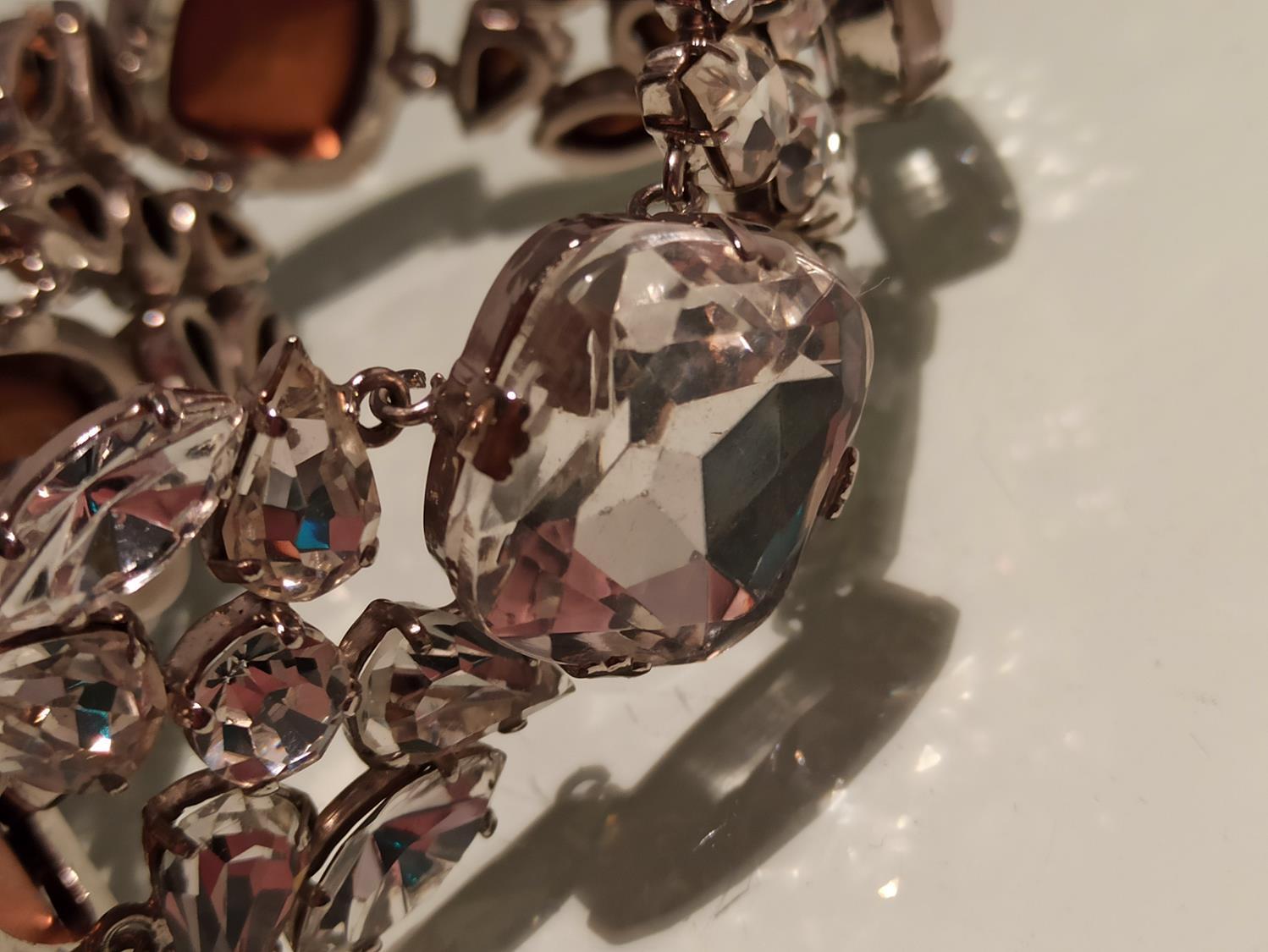 Women's Vintage Carlo Zini Crystals Bracelet For Sale