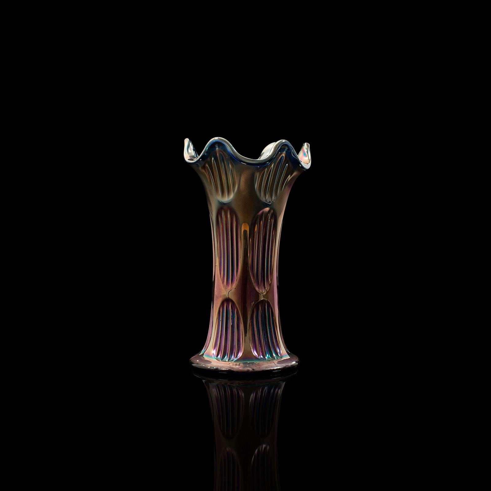 carnival glass vase worth