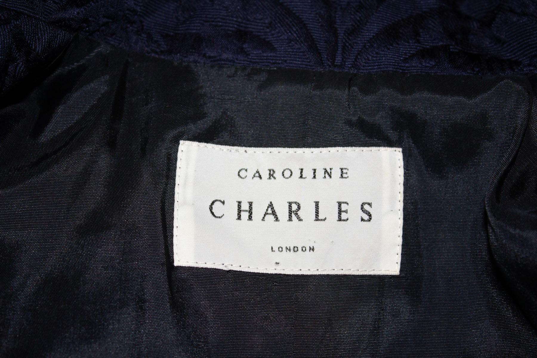 Vintage Caroline Charles Evening Jacket  In Good Condition For Sale In London, GB