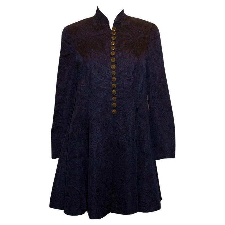 caroline charles evening dresses Vintage Black Tulle & Velvet Evening Gown, Fall 1993