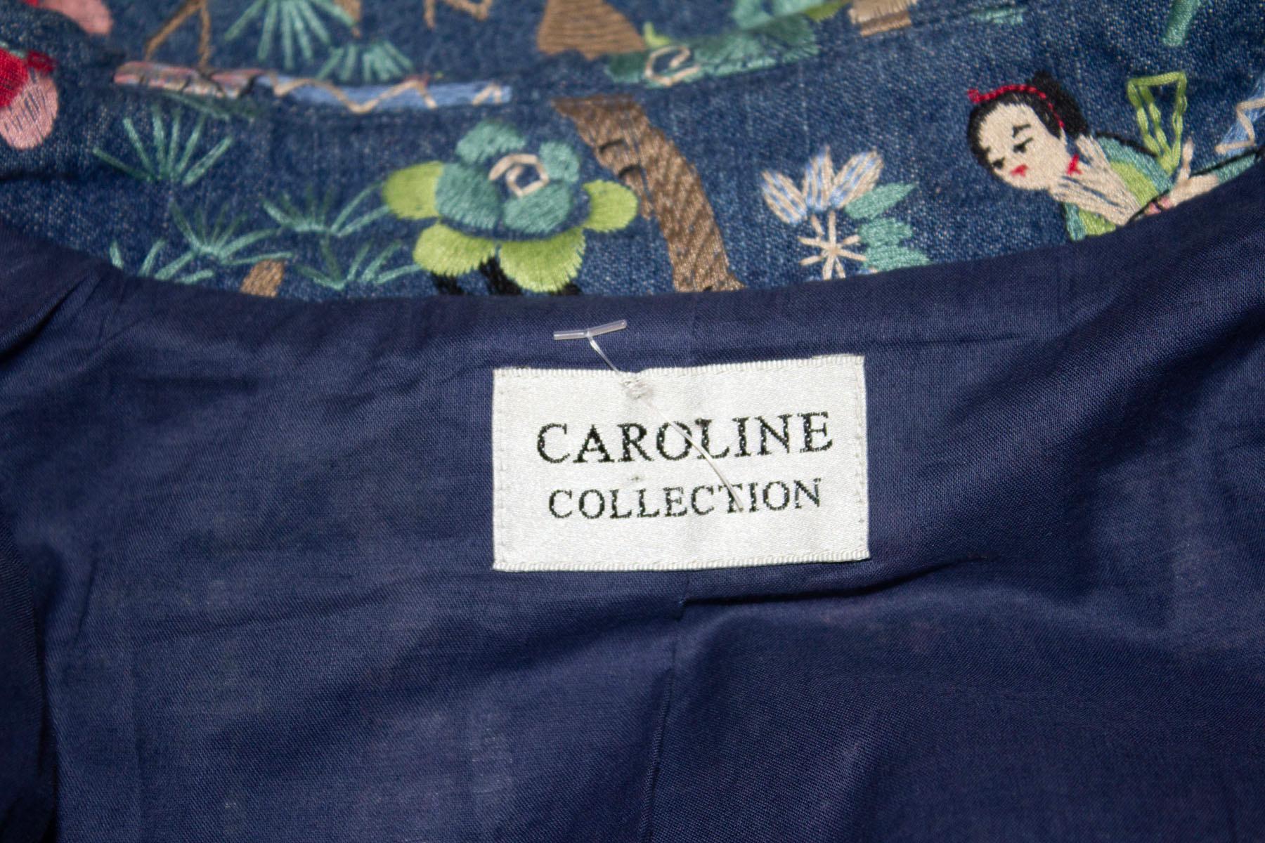Vintage Caroline Charles Jacket with wonderful embroidery 3