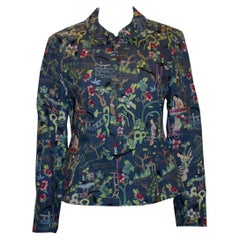 Retro Caroline Charles Jacket with wonderful embroidery