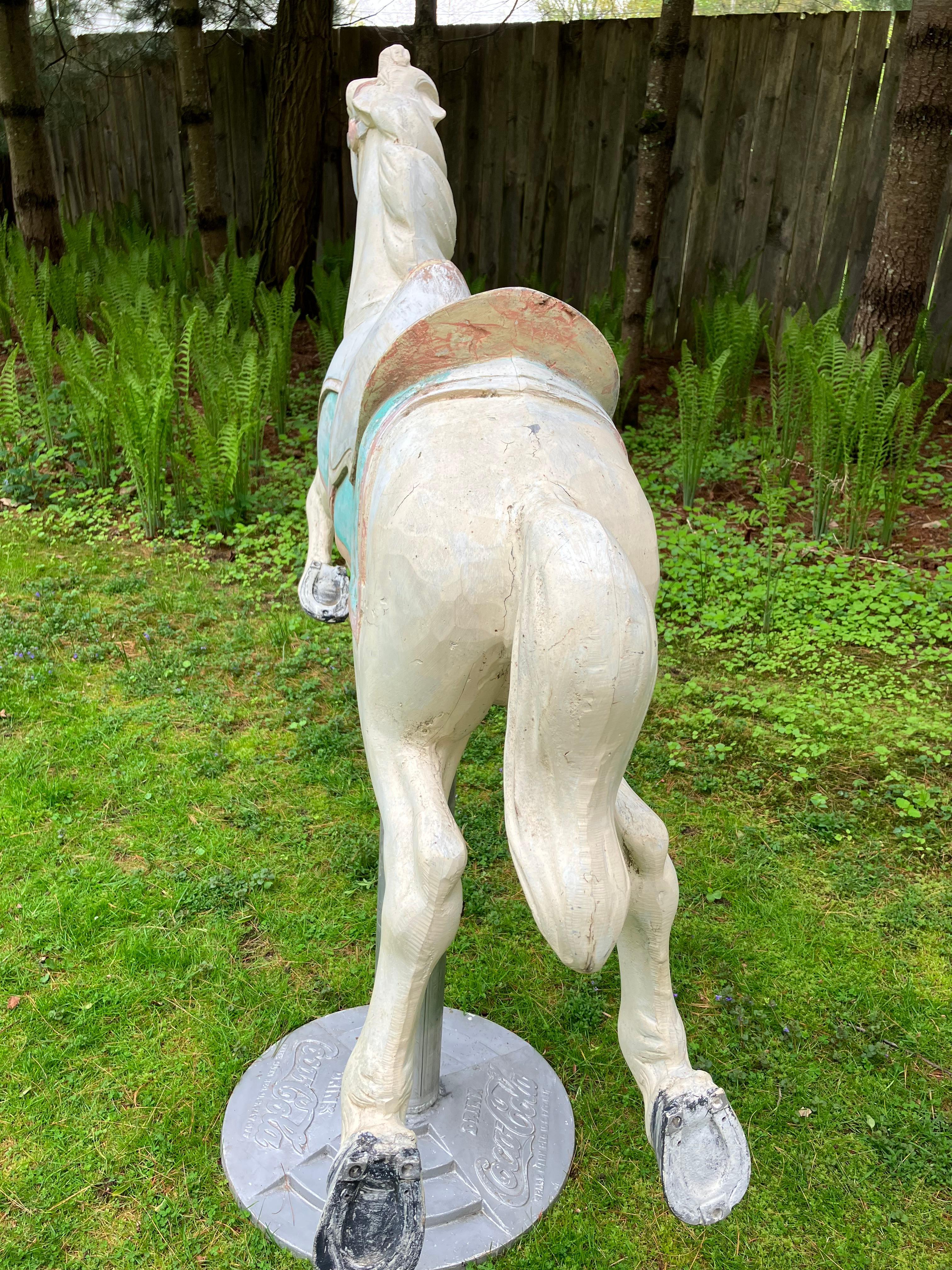 Mid-20th Century Vintage Carousel Horse For Sale