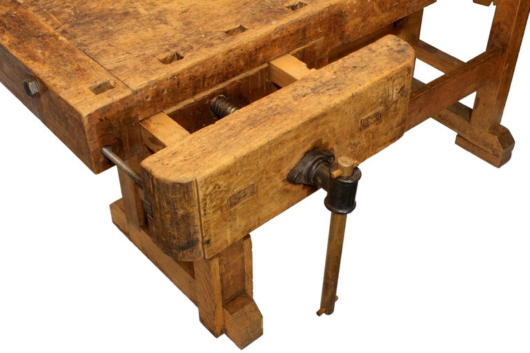 Vintage Carpenters Bench at 1stDibs