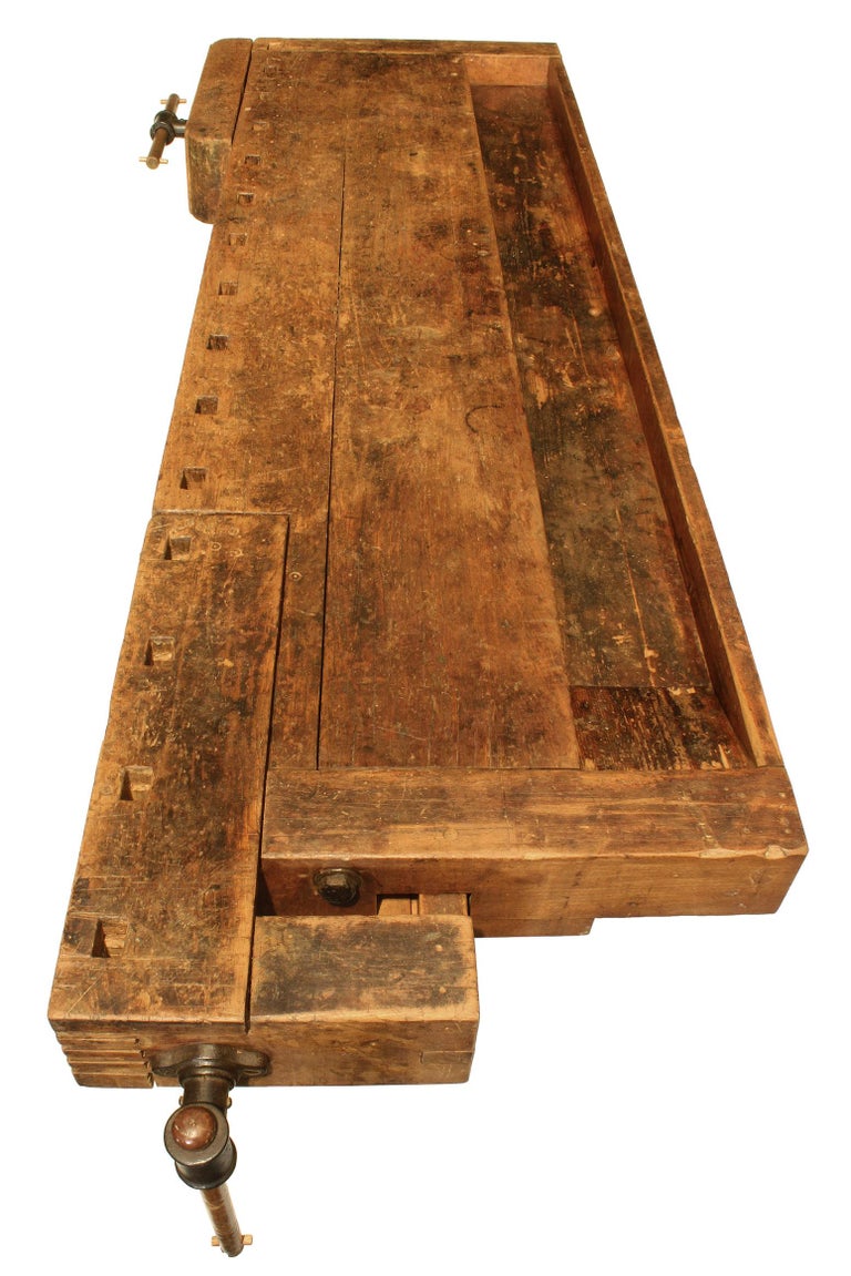 Vintage Carpenters Bench at 1stDibs
