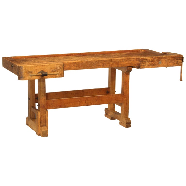 Vintage Carpenters Bench For Sale At 1stdibs