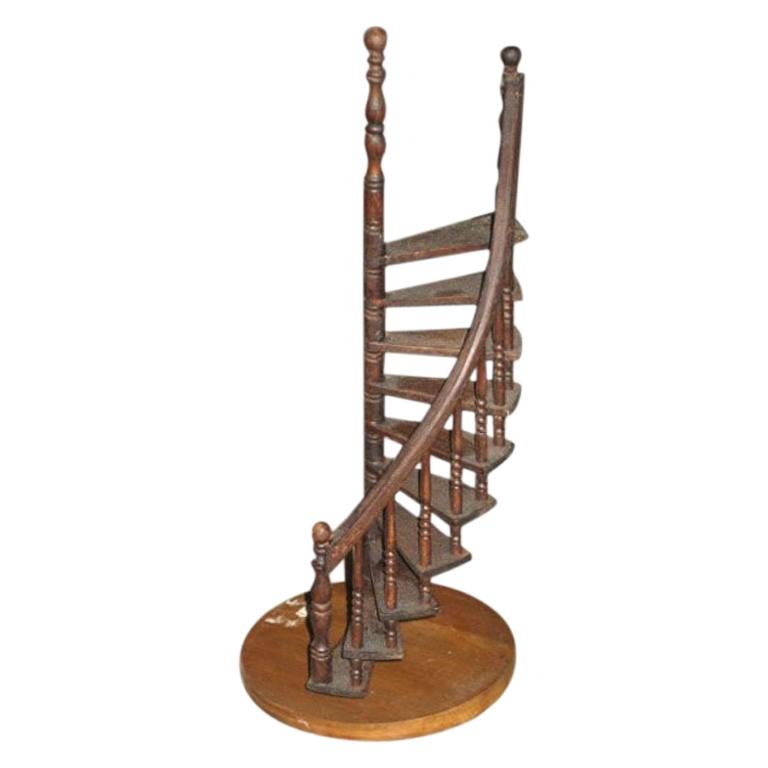 Vintage Carpenter's Staircase Model For Sale