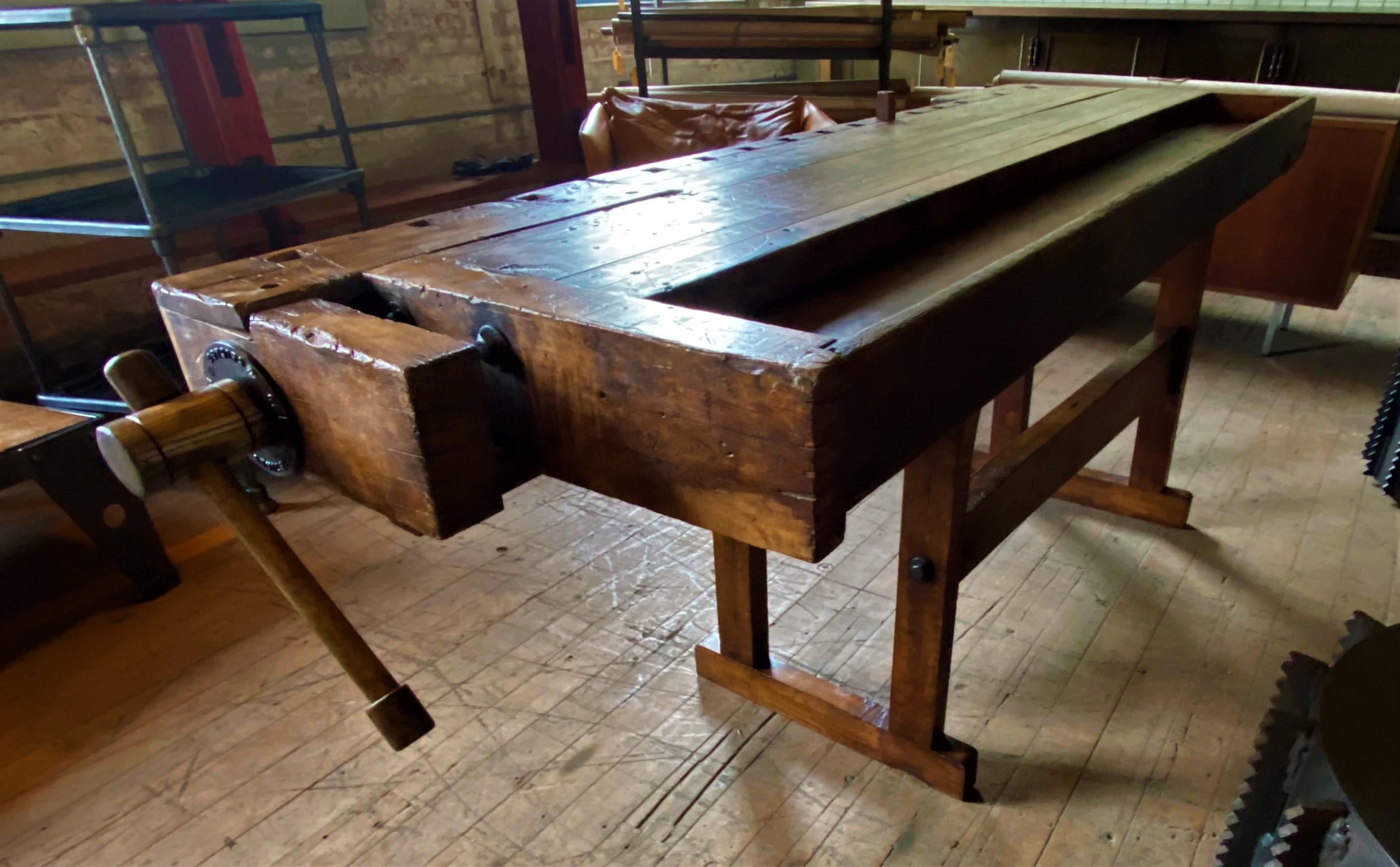 C. Christiansen Carpenter's workbench

Overall Dimensions: 83 1/2