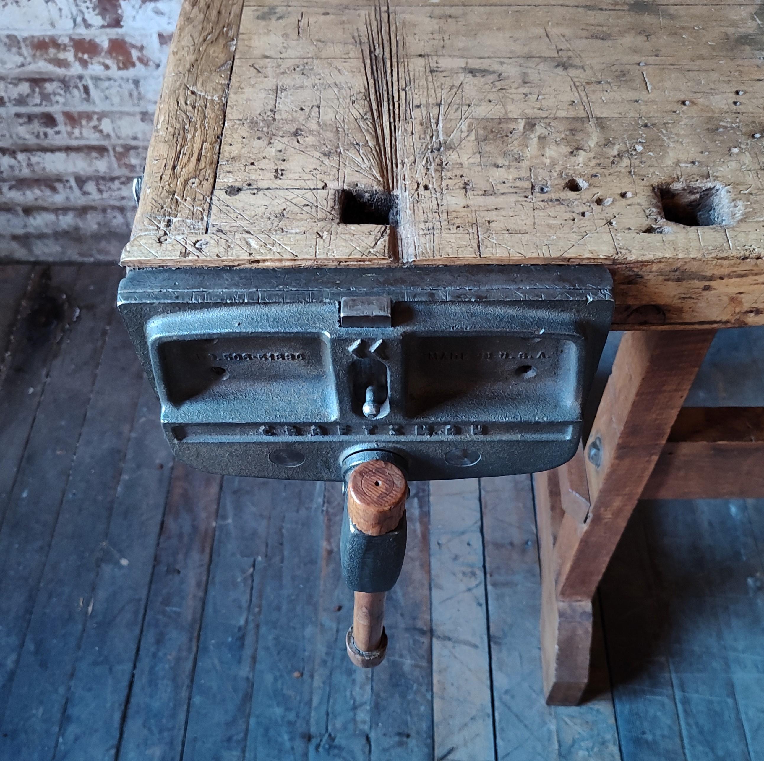 Carpenter's Workbench im Vintage-Stil im Angebot 2