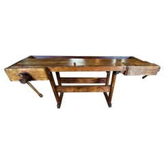 Vintage Carpenter's Workbench